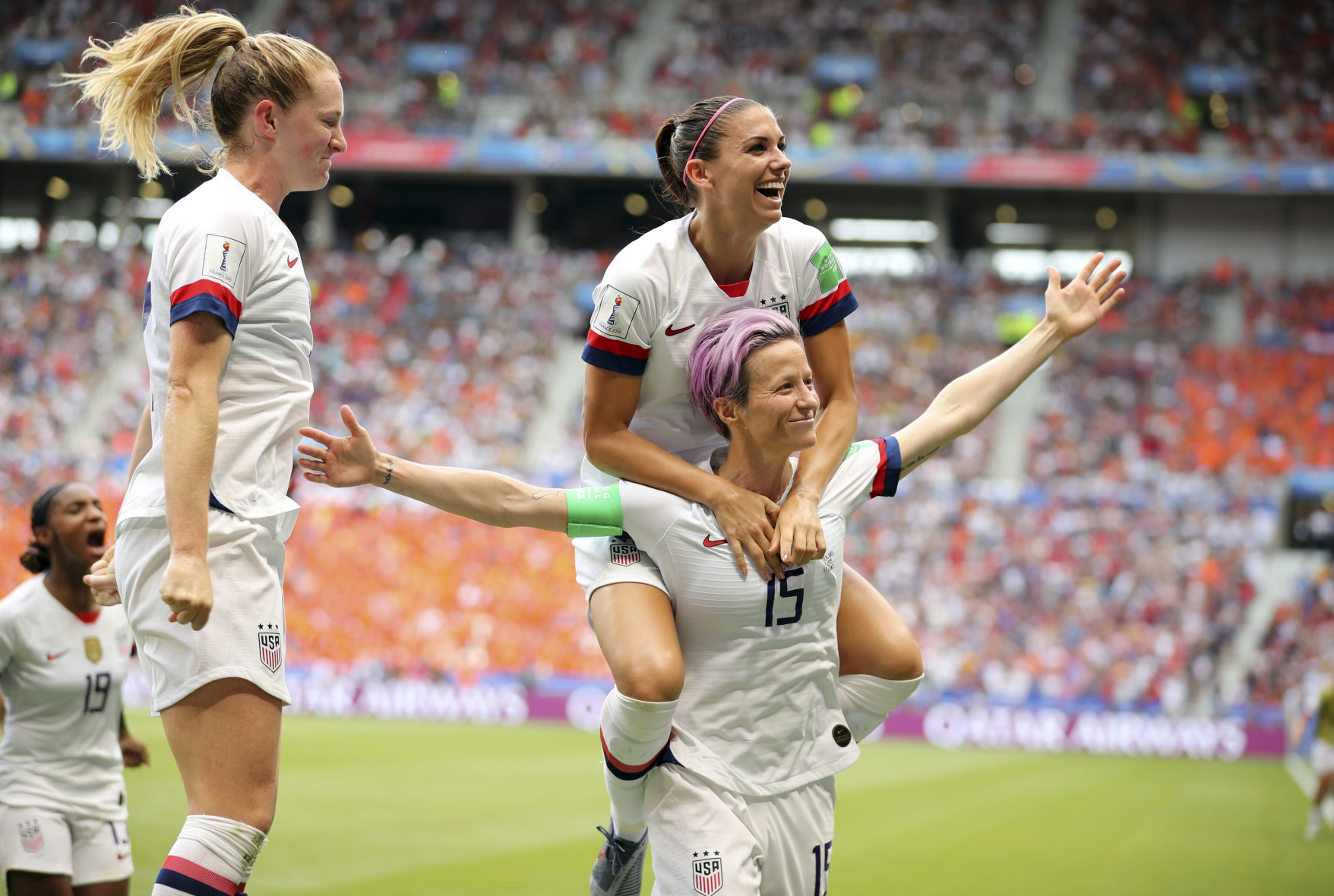 APTOPIX France US Netherlands WWCup Soccer
